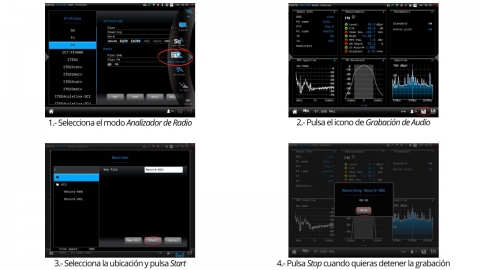 Nueva funcionalidad de Hexylon: Grabación de audio FM&DAB/DAB+